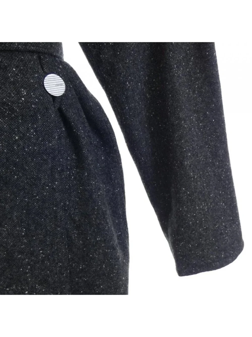 Chanel Vintage Coat Gray
